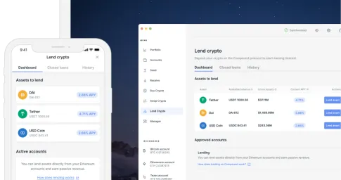 Крипто Кредитование в Ledger