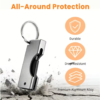Алюмінієвий захисний чохол для YubiKey 5/5C NFC та Security Key з брелоком