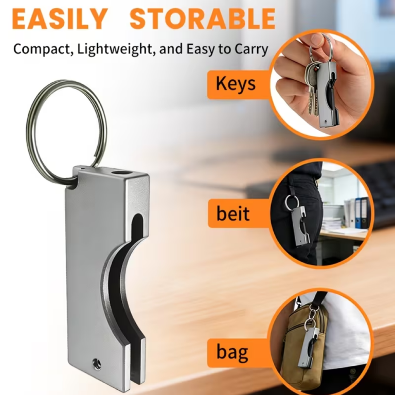 Алюмінієвий захисний чохол для YubiKey 5/5C NFC та Security Key з брелоком