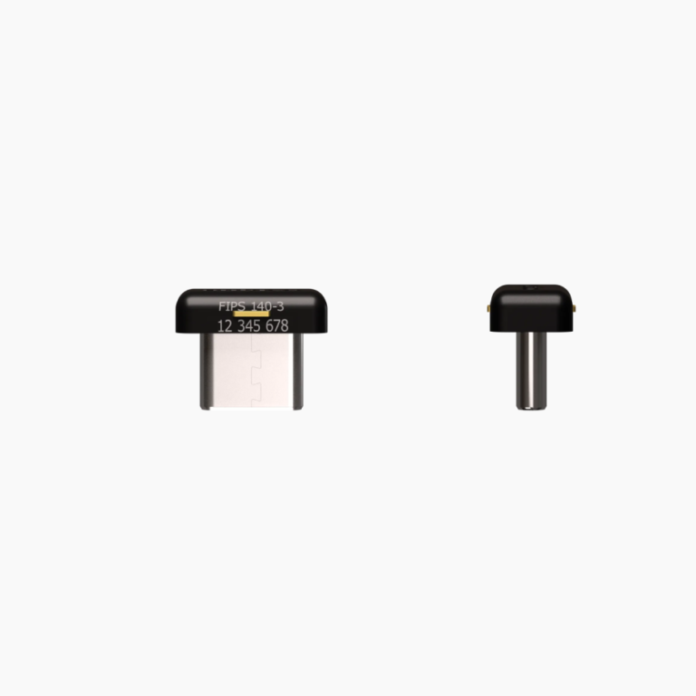 YubiKey 5C Nano FIPS (140-3) — зворотний бік з маркуванням FIPS