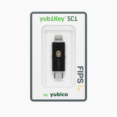 YubiKey 5Ci FIPS (FIPS 140-3), USB-C + Lightning